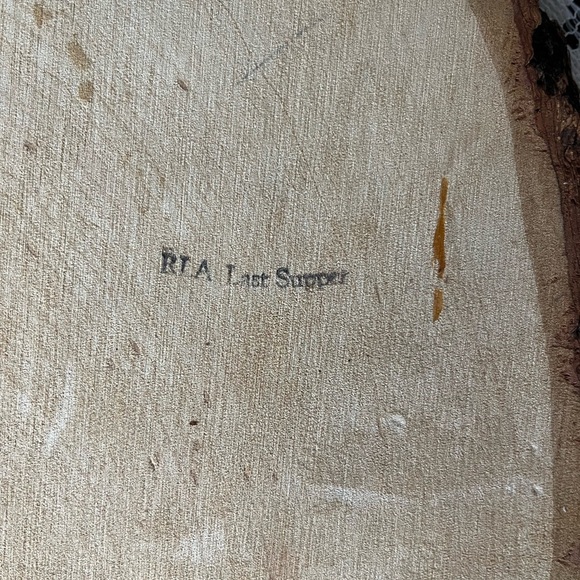 VINTAGE 1970s Last Supper hanging plaque - Picture 4 of 6